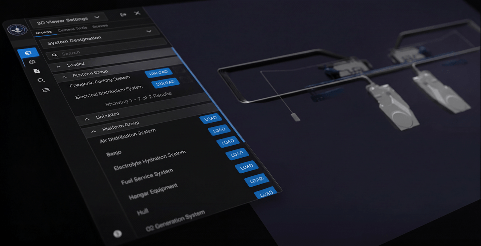 Beast Code 3D viewer interface